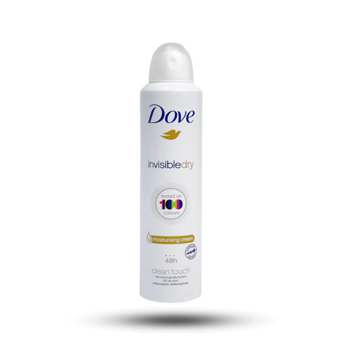 اسپری ضد تعریق داو Dove invisible dry clean touch حجم 250 میل